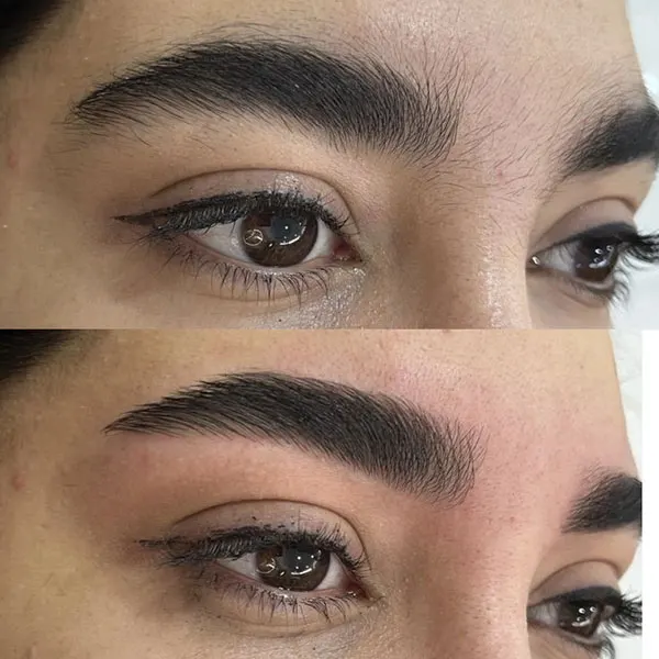 30 مدل کاشت ابرو زنانه و دخترانه؛ ابروهای طبیعی و پرپشت مثل روزای اول... 36 Eyebrow implant model 33