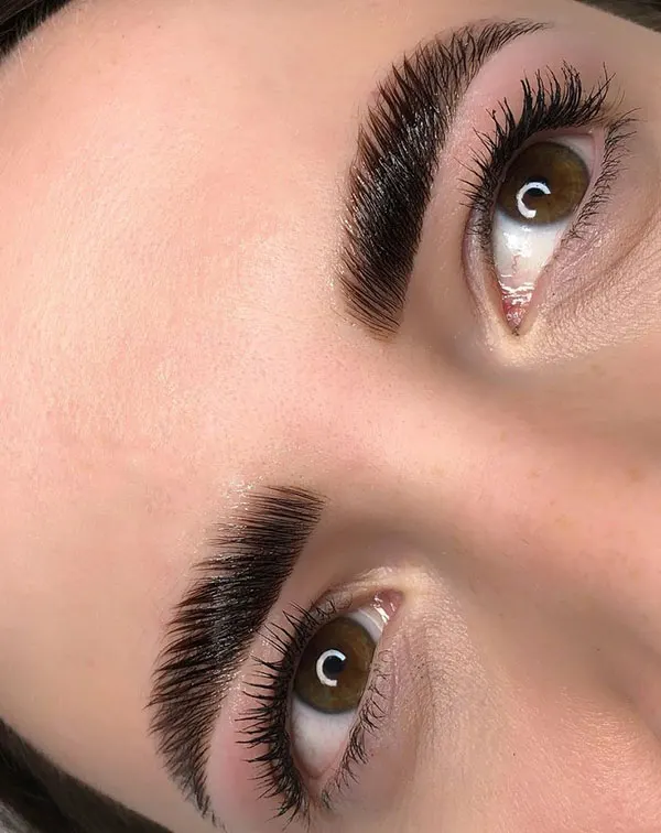 30 مدل کاشت ابرو زنانه و دخترانه؛ ابروهای طبیعی و پرپشت مثل روزای اول... 7 Eyebrow implant model 5