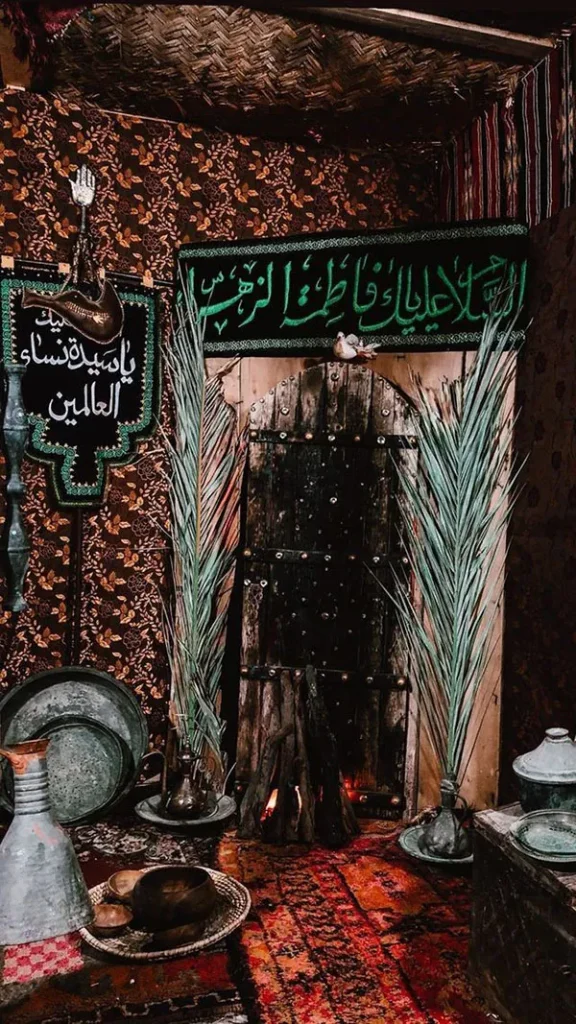 دکور فاطمیه 1404 — فضایی دلانگیز برای یاد و احترام حضرت زهرا (س) 20 Fatima Decor 16