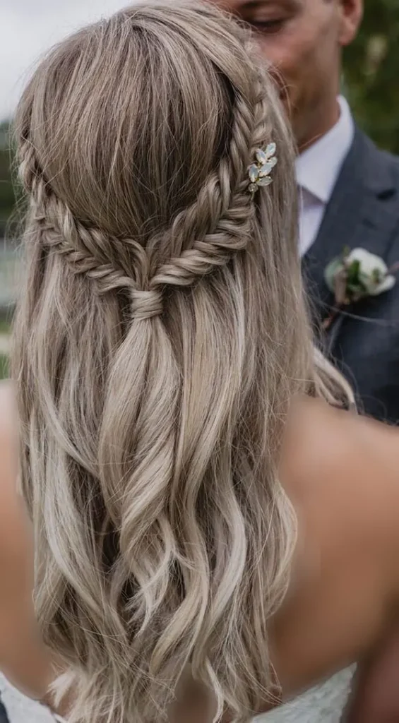 342 مدل مو تیغ ماهی دخترانه؛ بافت زیبا و جدید برای موهای متوسط و بلند💖 11 Fishtail hairstyle 7