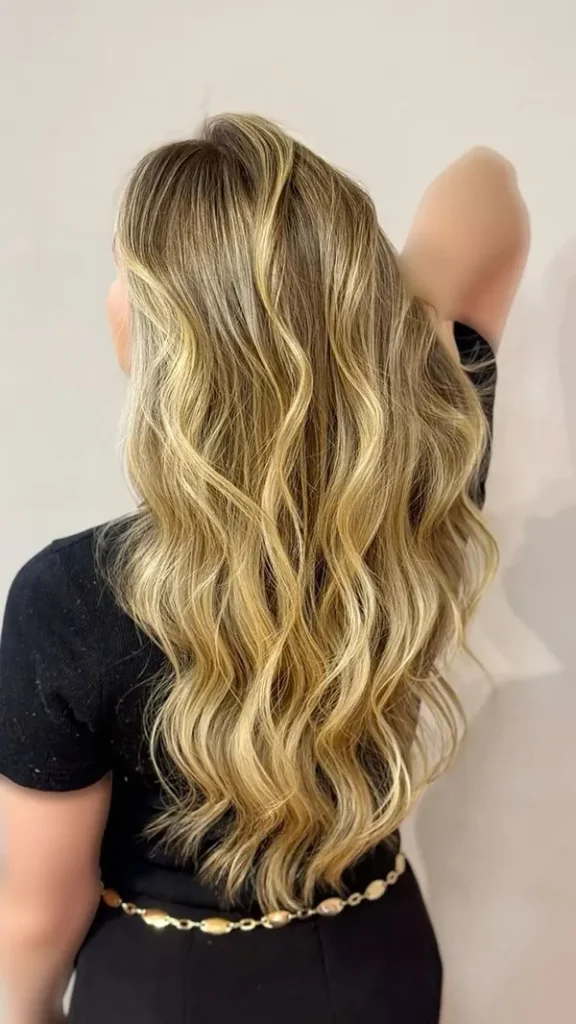 34 مدل رنگ مو کرم طلایی | انتخاب خاصپسندا بین بلوند و کاراملی! 14 Golden cream hair color 10