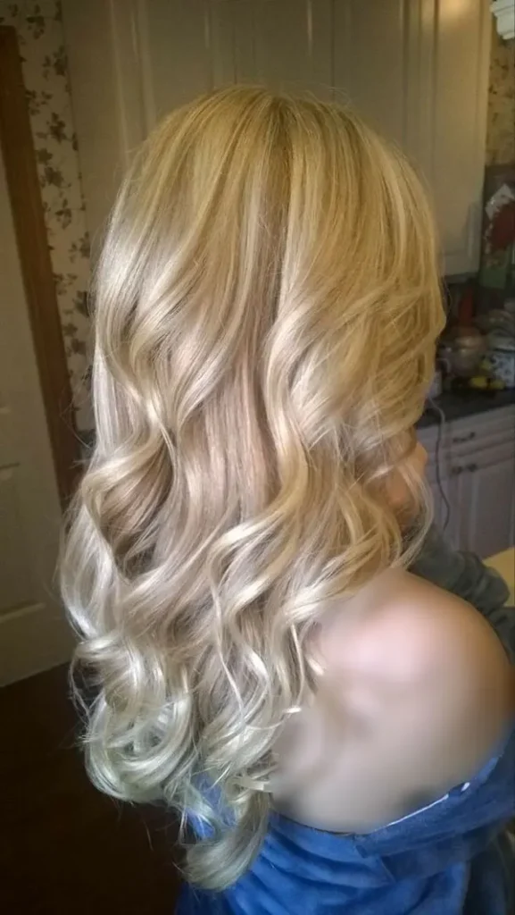 34 مدل رنگ مو کرم طلایی | انتخاب خاصپسندا بین بلوند و کاراملی! 16 Golden cream hair color 13