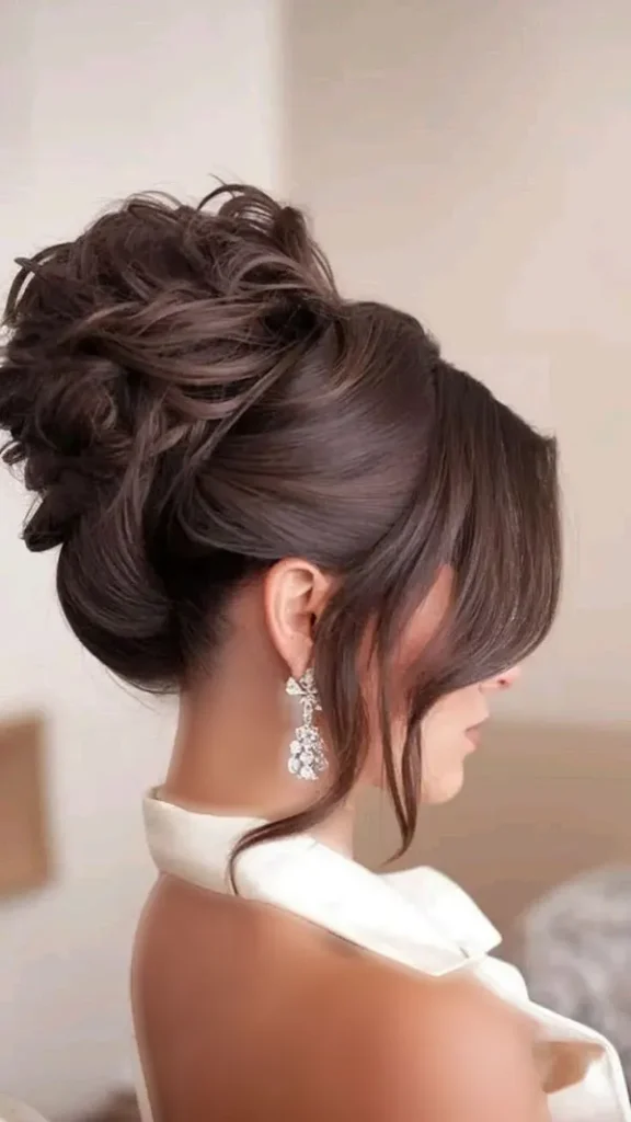 Hair bun style 10