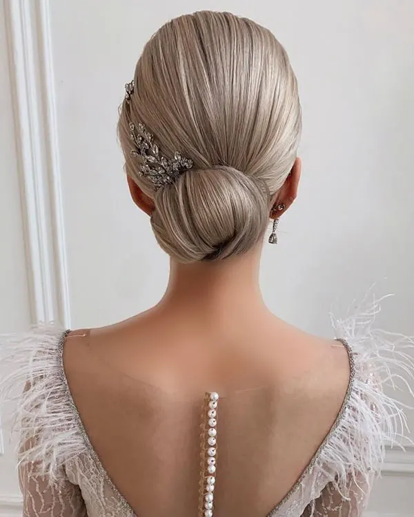 Hair bun style 6
