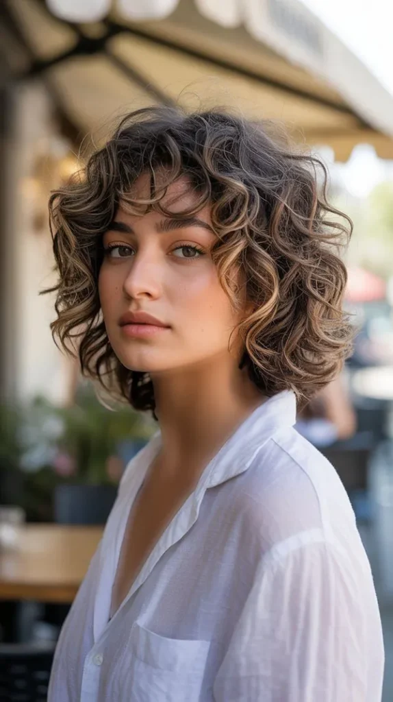 Haircuts for curly hair 17