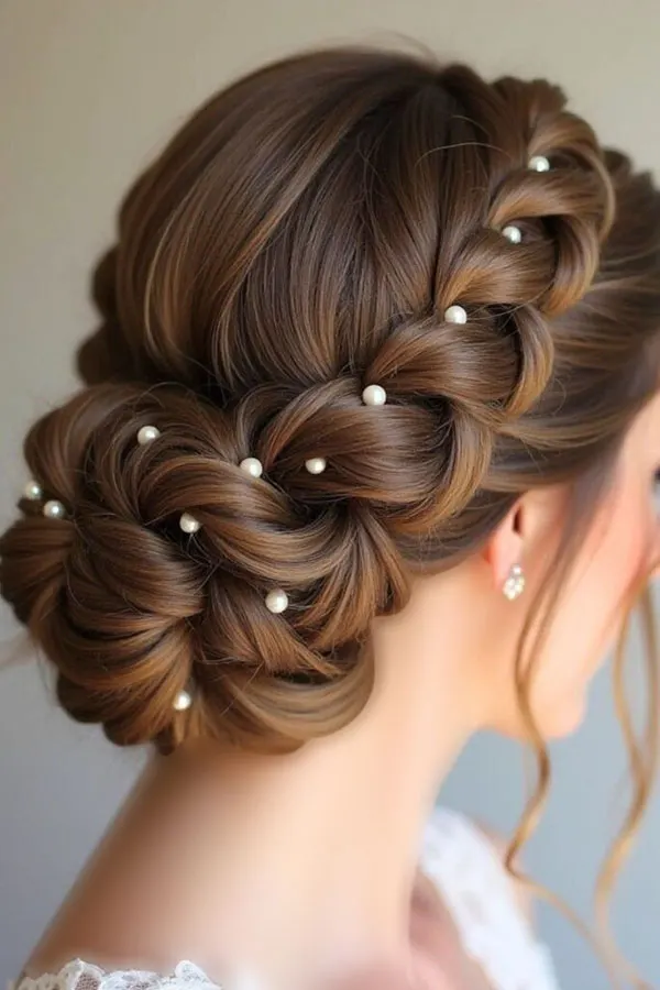Hairstyles for a wedding 10