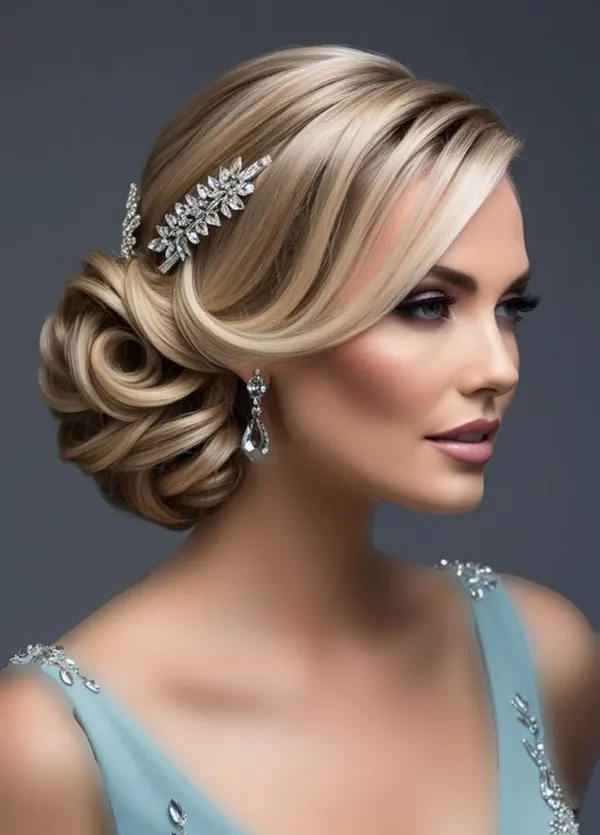 Hairstyles for a wedding 12