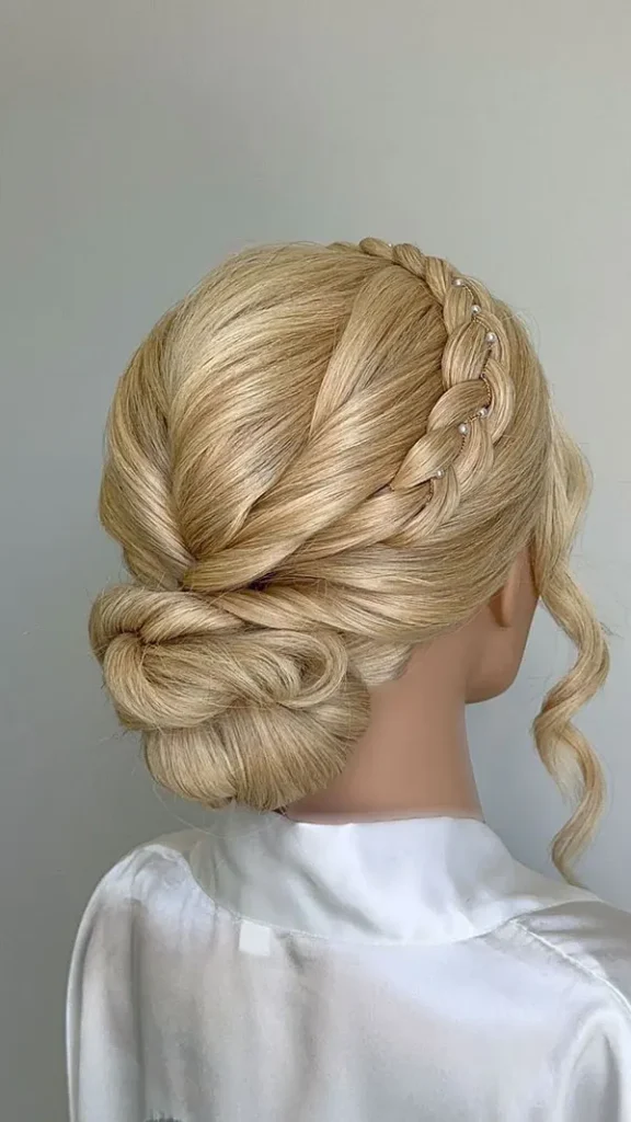Hairstyles for a wedding 2