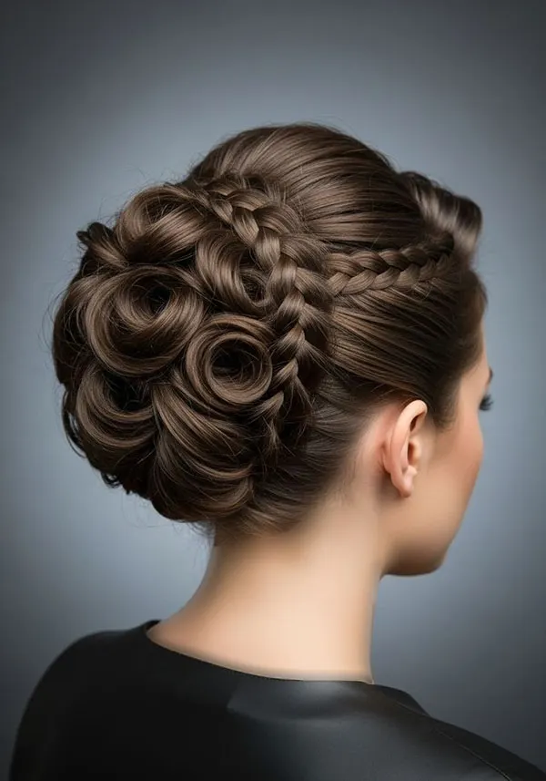 Hairstyles for a wedding 29
