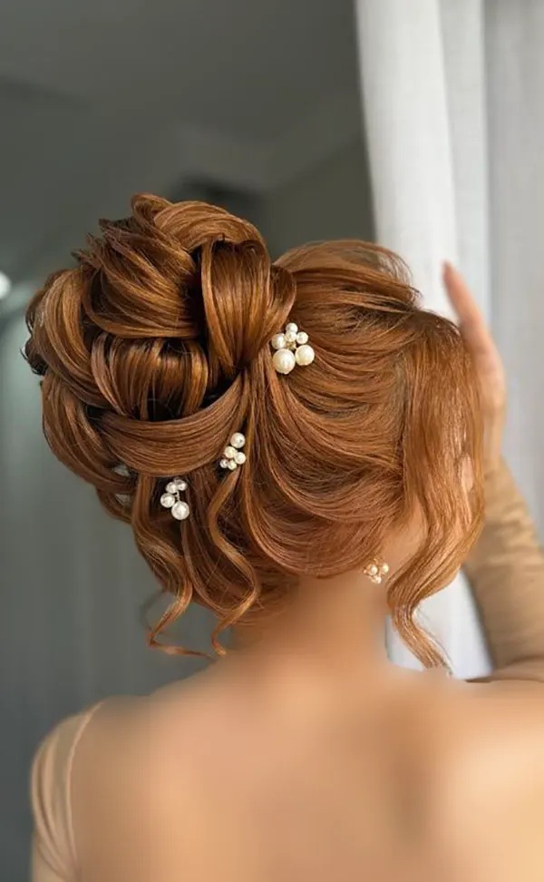 Hairstyles for a wedding 3