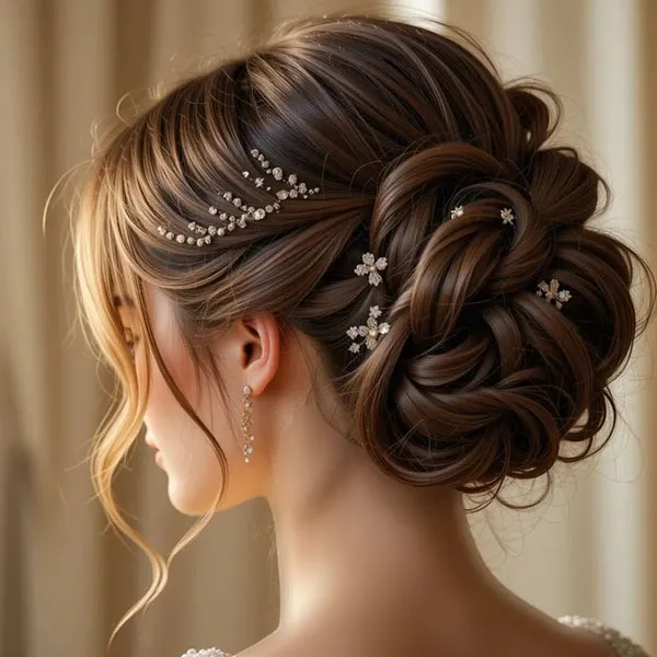 Hairstyles for a wedding 30