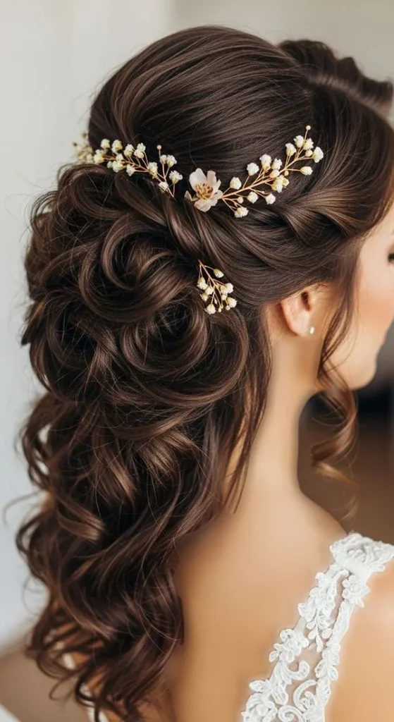Hairstyles for a wedding 4
