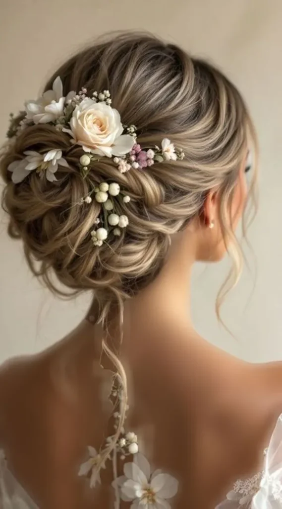 Hairstyles for a wedding 7
