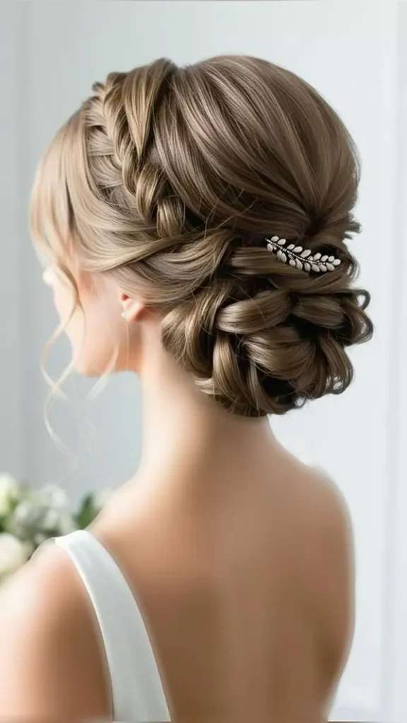 Hairstyles for a wedding 9