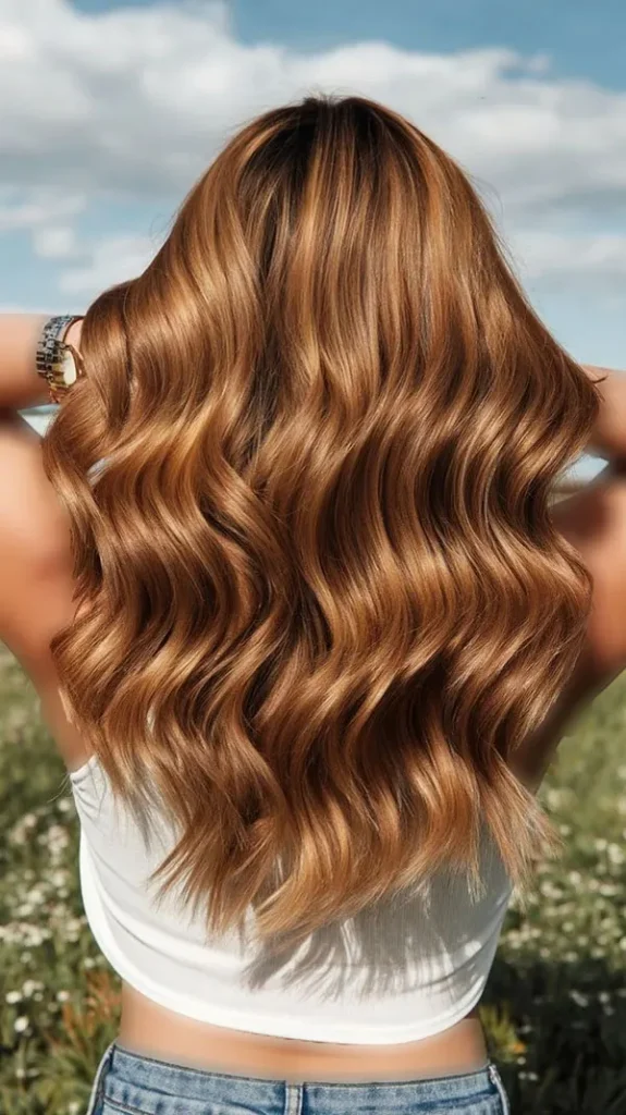 مدل رنگ مو چای عسلی 2026؛ میخوای قهوهای باشه اما خاصتر از همیشه؟ 13 Honey tea hair color 11