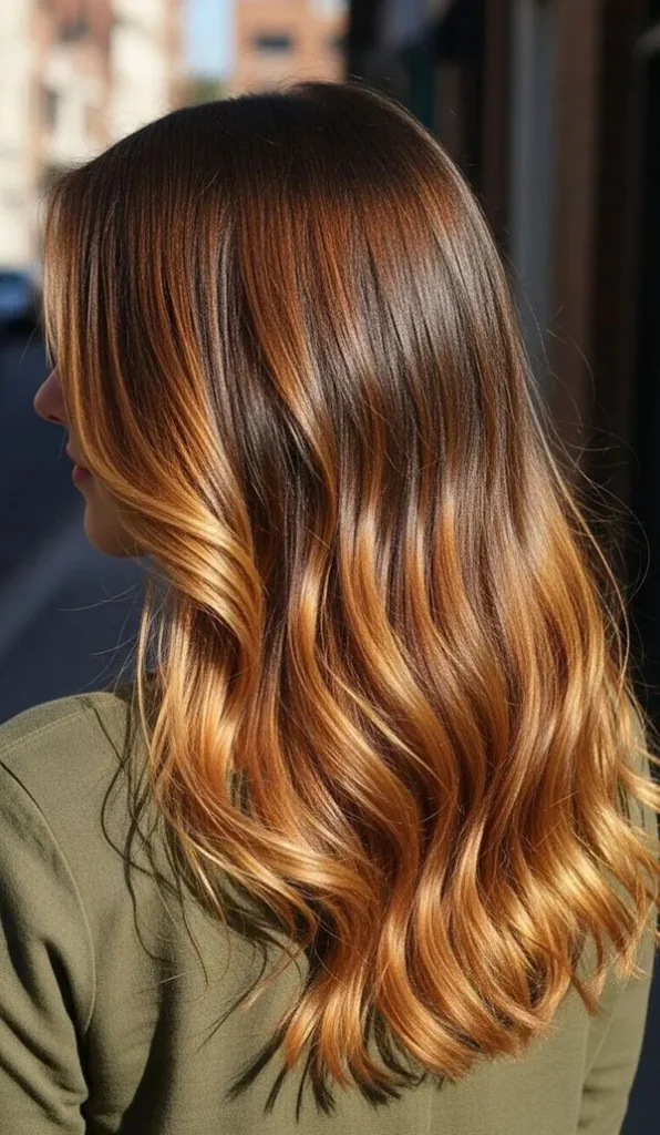 مدل رنگ مو چای عسلی 2026؛ میخوای قهوهای باشه اما خاصتر از همیشه؟ 15 Honey tea hair color 13