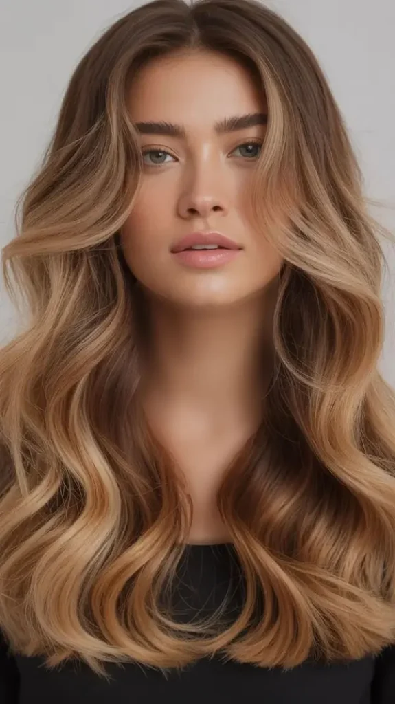 مدل رنگ مو چای عسلی 2026؛ میخوای قهوهای باشه اما خاصتر از همیشه؟ 27 Honey tea hair color 19