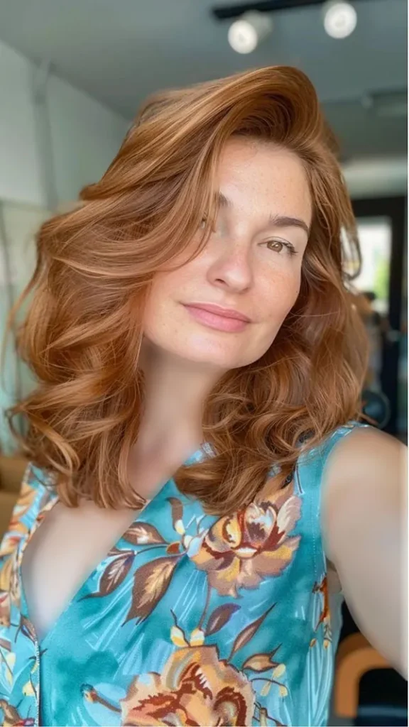مدل رنگ مو چای عسلی 2026؛ میخوای قهوهای باشه اما خاصتر از همیشه؟ 5 Honey tea hair color 2