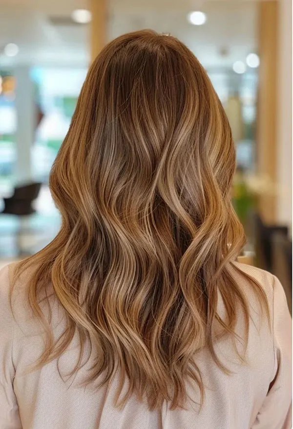 مدل رنگ مو چای عسلی 2026؛ میخوای قهوهای باشه اما خاصتر از همیشه؟ 31 Honey tea hair color 24