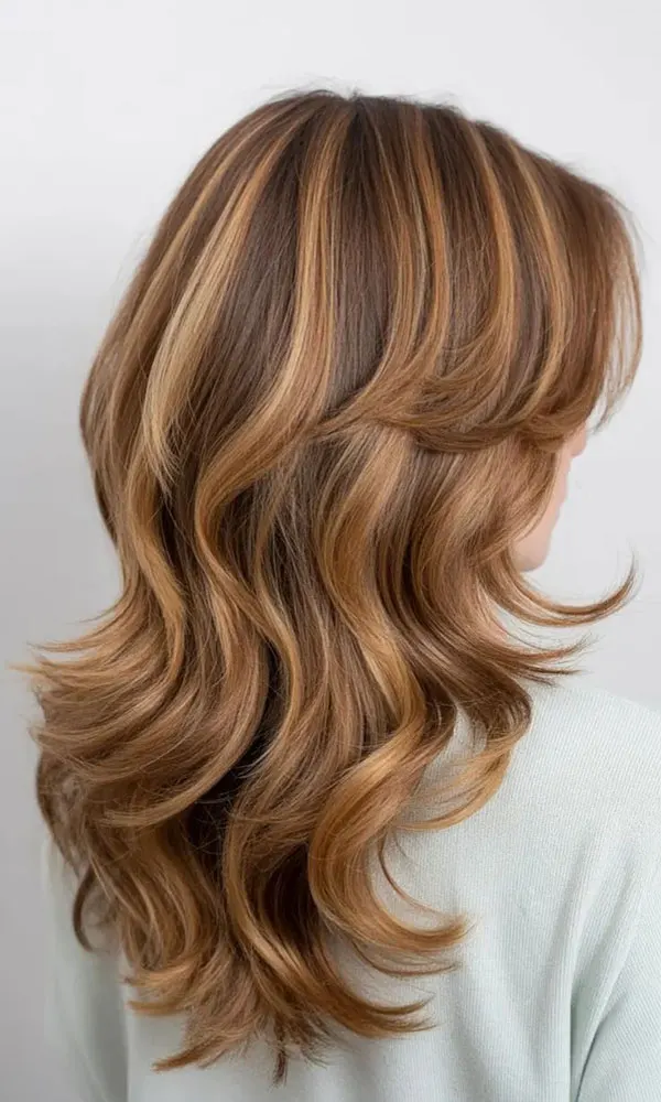 مدل رنگ مو چای عسلی 2026؛ میخوای قهوهای باشه اما خاصتر از همیشه؟ 22 Honey tea hair color 29