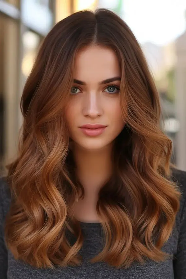 مدل رنگ مو چای عسلی 2026؛ میخوای قهوهای باشه اما خاصتر از همیشه؟ 25 Honey tea hair color 32