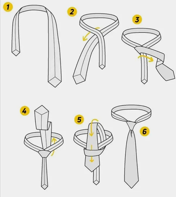 How to tie a tie 13