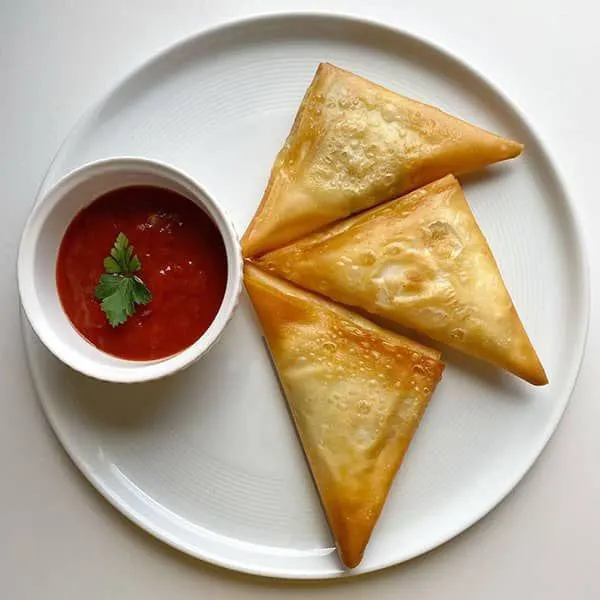 چند روش پیچیدن سمبوسه | سریع و حرفهای برای هر مهمونی! 14 How to wrap samosa 10