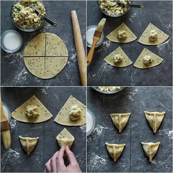 چند روش پیچیدن سمبوسه | سریع و حرفهای برای هر مهمونی! 11 How to wrap samosa 11