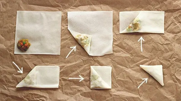 چند روش پیچیدن سمبوسه | سریع و حرفهای برای هر مهمونی! 10 How to wrap samosa 7