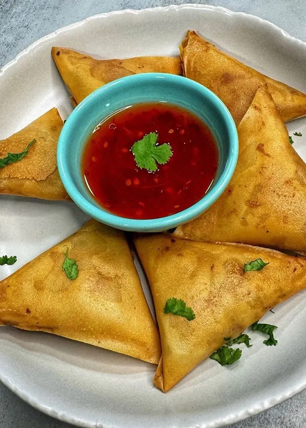 چند روش پیچیدن سمبوسه | سریع و حرفهای برای هر مهمونی! 13 How to wrap samosa 8