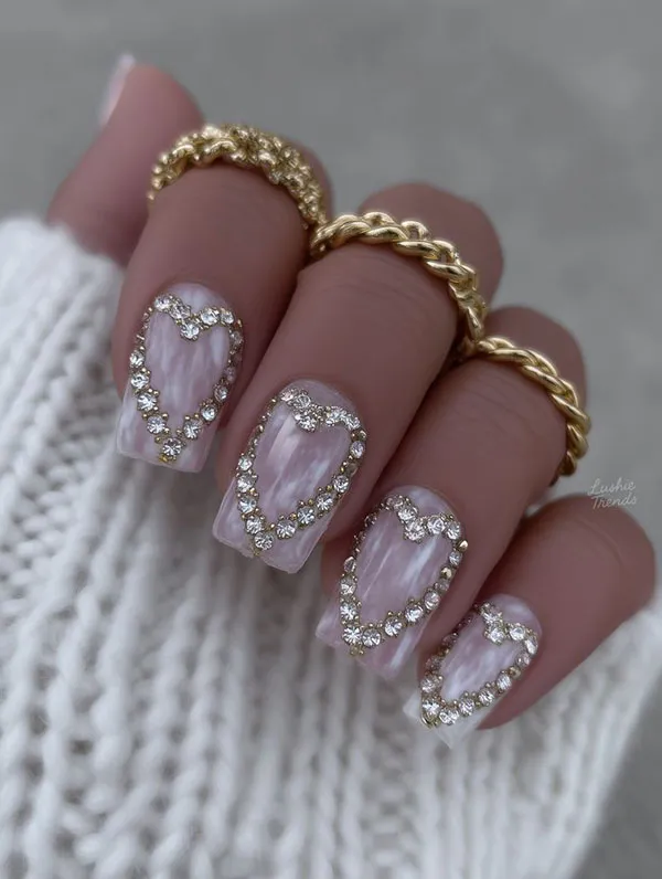 Instagrams new bridal nail style 17