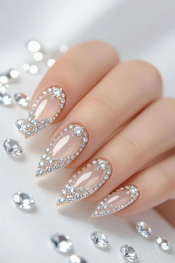 Instagrams new bridal nail style 5