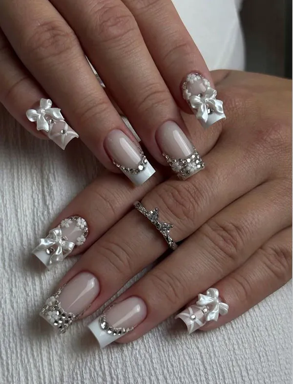Instagrams new bridal nail style 8