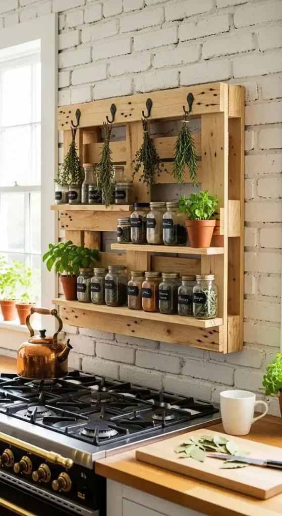 37 ایده چیدمان شلف آشپزخانه؛ نظم دلنشین با حس گرم خونه... 30 Kitchen shelf layout 24