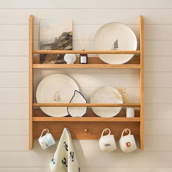 37 ایده چیدمان شلف آشپزخانه؛ نظم دلنشین با حس گرم خونه... 8 Kitchen shelf layout 31
