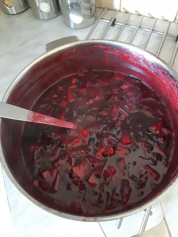 آموزش درست کردن مربای به؛ عطر پاییز در شیشه ... 4 Learning how to make jam 1