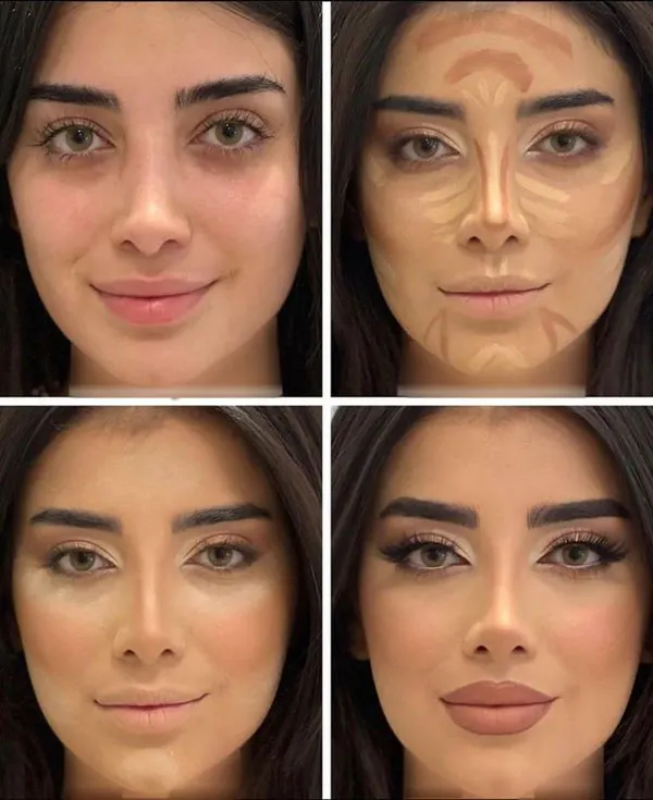 Light makeup tutorial 1