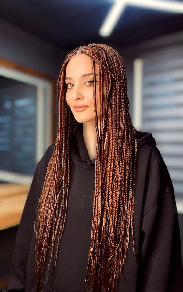 Long African hair weave 1