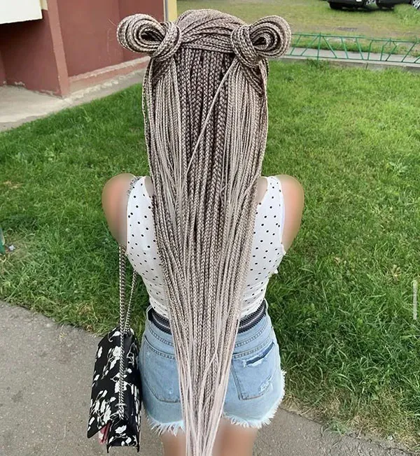 Long African hair weave 13