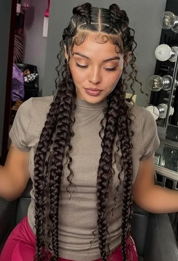 Long African hair weave 15
