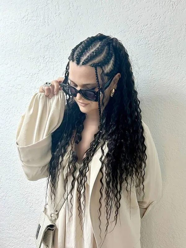 Long African hair weave 17