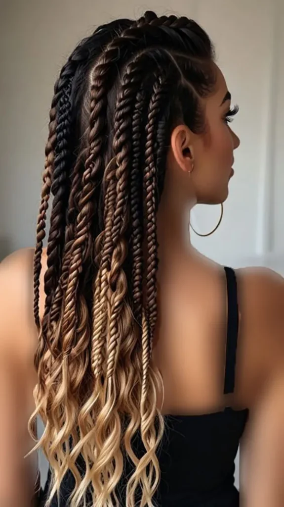 Long African hair weave 20