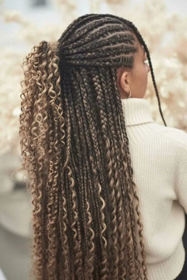 Long African hair weave 24