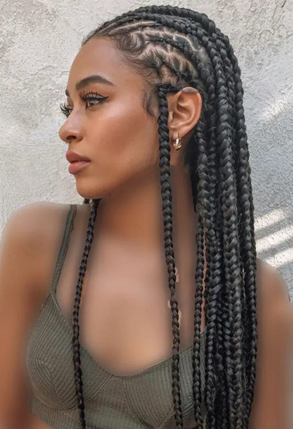 Long African hair weave 25
