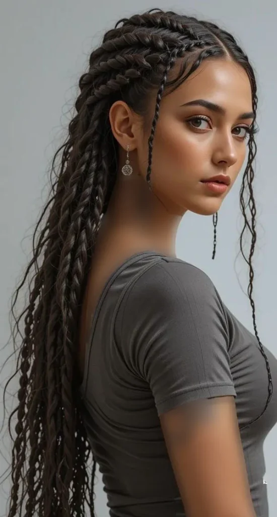 Long African hair weave 27