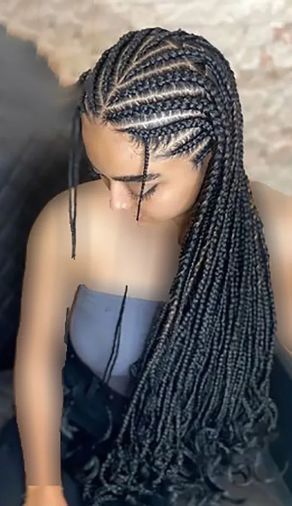 Long African hair weave 5