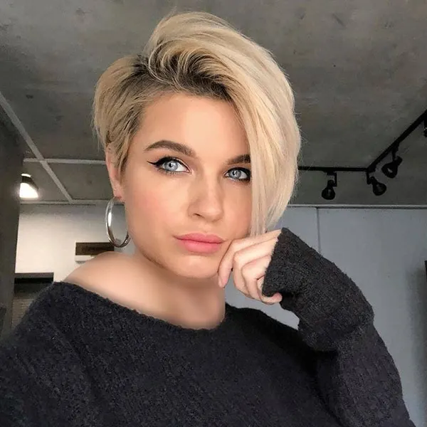 Long pixie hairstyle 14