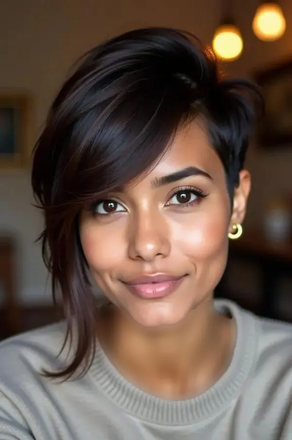 Long pixie hairstyle 2