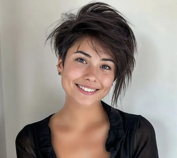 Long pixie hairstyle 4