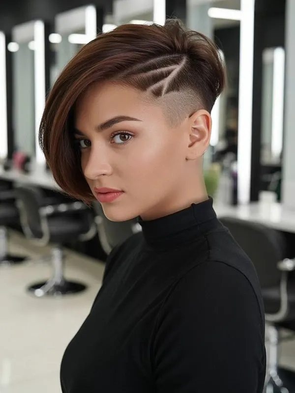 Long pixie hairstyle 6